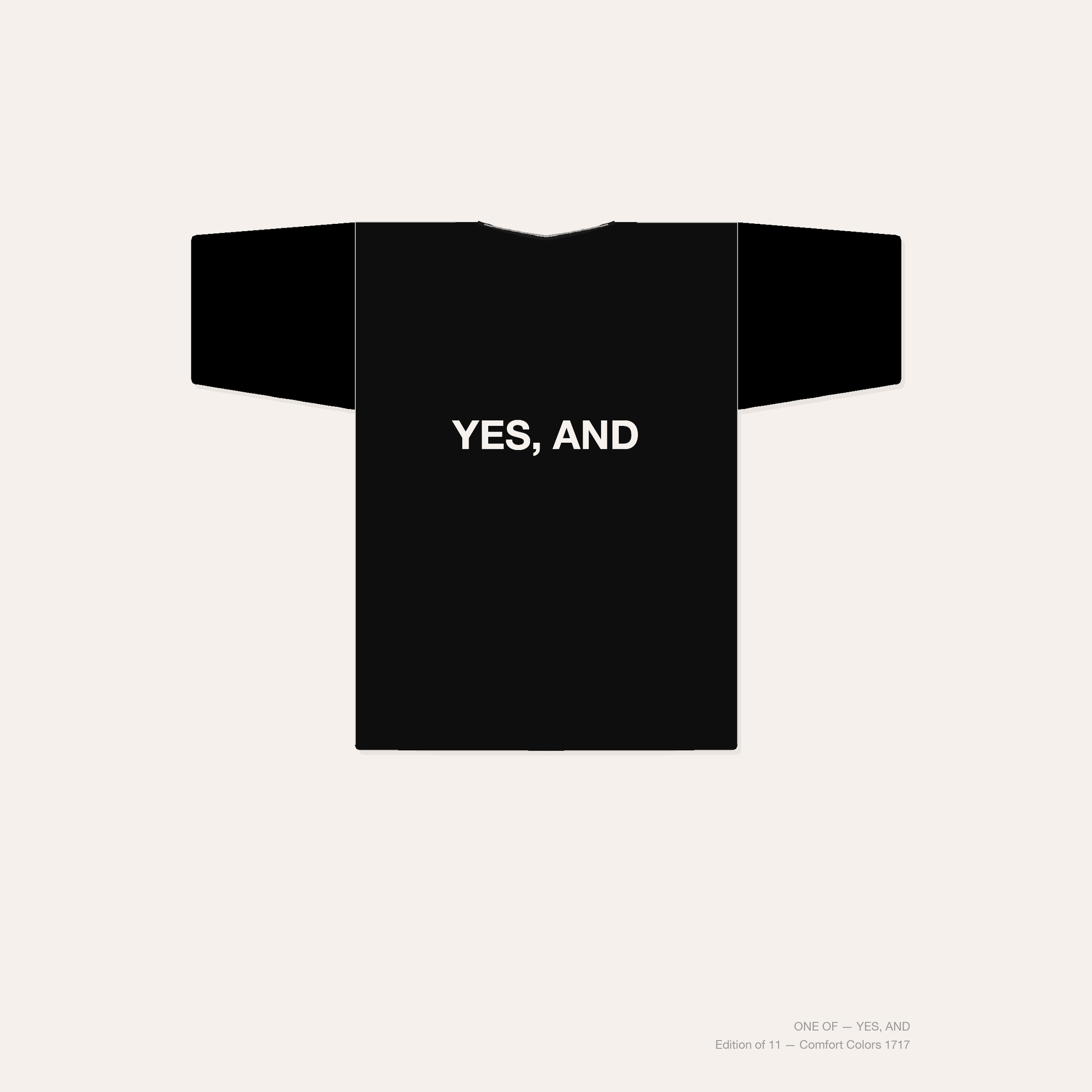 ONE OF — YES, AND — Front